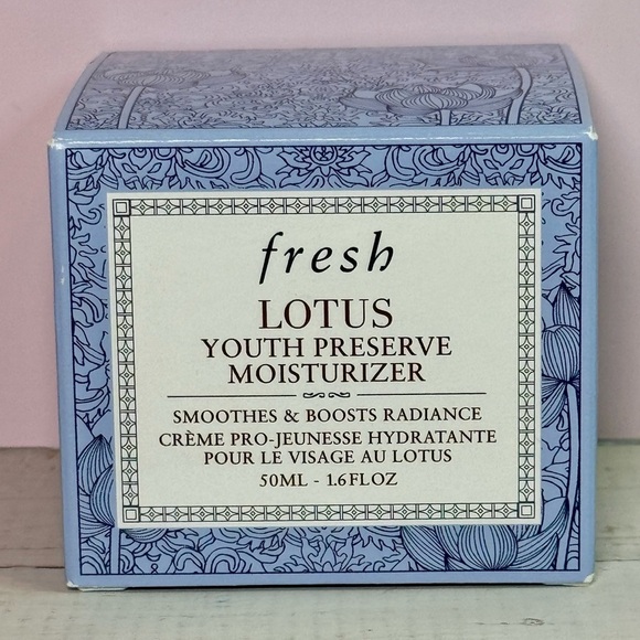 FRESH Lotus Youth Preserve Line & Texture Smoothing Moisturizer NIB 1.6 OZ/50 ml - Picture 3 of 6